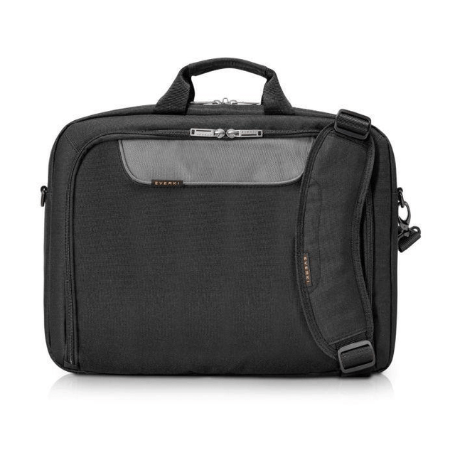 EVERKI ADVANCE BRIEFCASE | Fits up to 17.3 inch laptops | Trolley handle pass-through | Ergonomic two-way shoulder strap