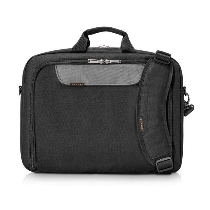 EVERKI ADVANCE BRIEFCASE | Fits up to 17.3 inch laptops | Trolley handle pass-through | Ergonomic two-way shoulder strap