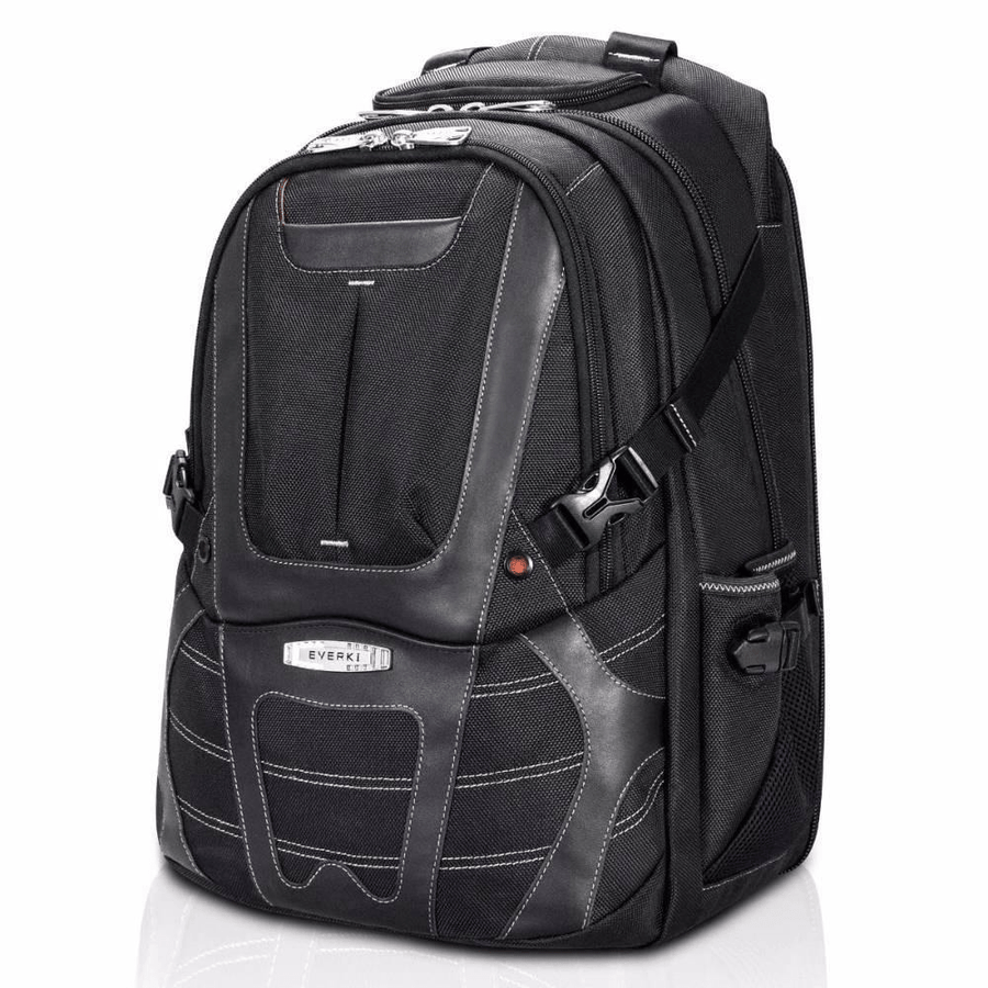 EVERKI CONCEPT BACKPACK | Fits up to 17.3 inch laptops | Travel friendly | Opens 180 | Hard-shell quick-access sunglasses case