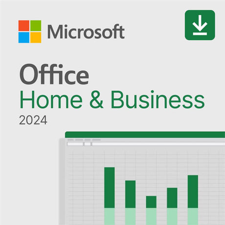 Microsoft Office Home & Business 2024 - 1 PC - Download - Word, Excel, PowerPoint, Outlook