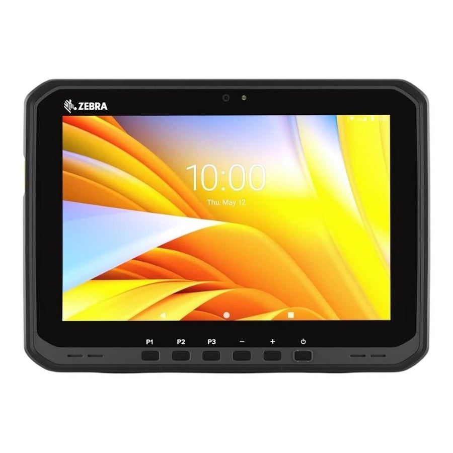 Zebra ET65; Standard Touch Screen; 1 physical SIM and 1 eSIM; 8/128 GB RAM/Flash; Android GMS; Standard Battery; ROW