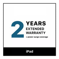 Additional 2-year warranty + power surge coverage for iPAD AIR