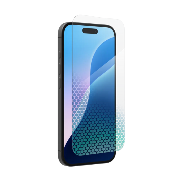 ZAGG InvisibleShield Glass XTR4 Privacy Screen Protector for iPhone 16 and 15
