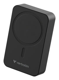 Verbatim Charge 'n' Go Essentials Power Bank Magnetic Wireless 20000mAh Black