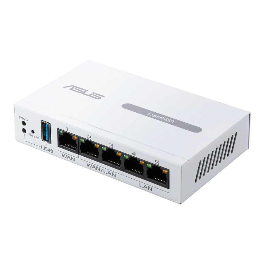 ASUS ExpertWiFi EBG15 Gigabit VPN Wired Router 2-WAN USB Backup VLAN SMB