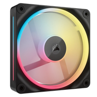 Corsair iCUE LINK LX120-R RGB 120mm Reverse Fan 480-2400 RPM Magnetic Dome Bearing (Black)