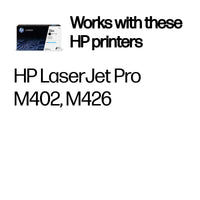 HP 26A Black Original LaserJet Toner Cartridge 3 100 pgs - Image 2