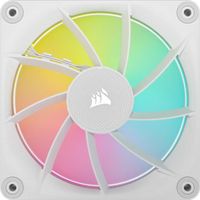 Corsair iCUE LINK LX120 RGB 120mm PWM Fan 400-2400 RPM (White)