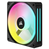 Corsair iCUE LINK LX120 RGB 120mm PWM Fan 480-2400 RPM 63.1 CFM (Black/White) - Image 3