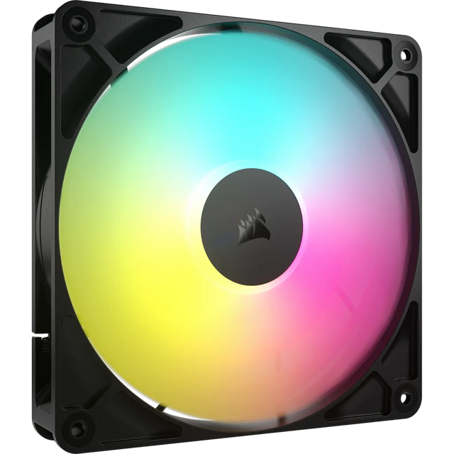 Corsair RS140 ARGB 140mm PWM Case Fan Black Single Pack