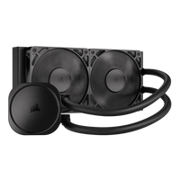 Corsair Nautilus 240 RS 240mm AIO Liquid CPU Cooler 2x 120mm Fans LGA1700 AM4 AM5 (Black)
