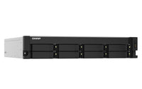 QNAP 8-Bay Quad-Core 17 GHz Rackmount NAS 4GB RAM