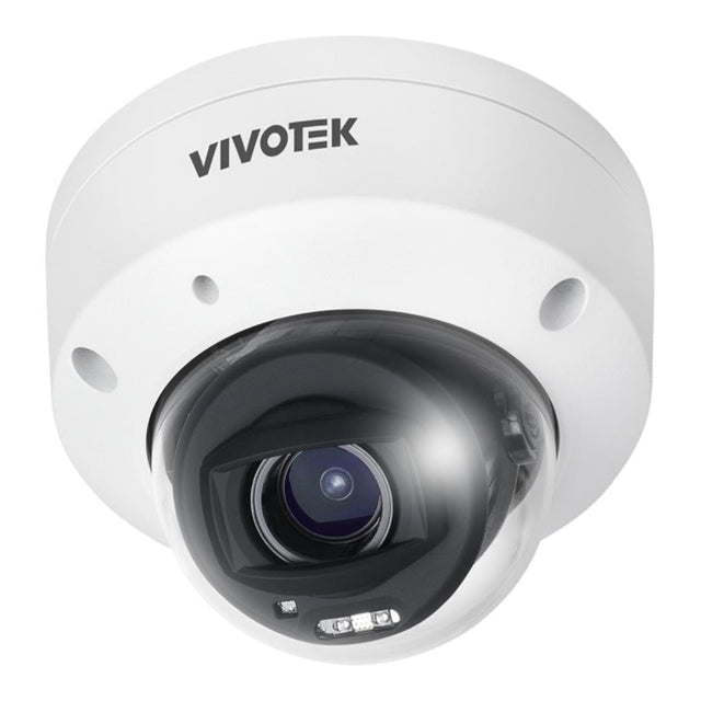 Outdoor IK10 Dome, H.265 5MP, 2.8mm, 30M IR, DI/DO