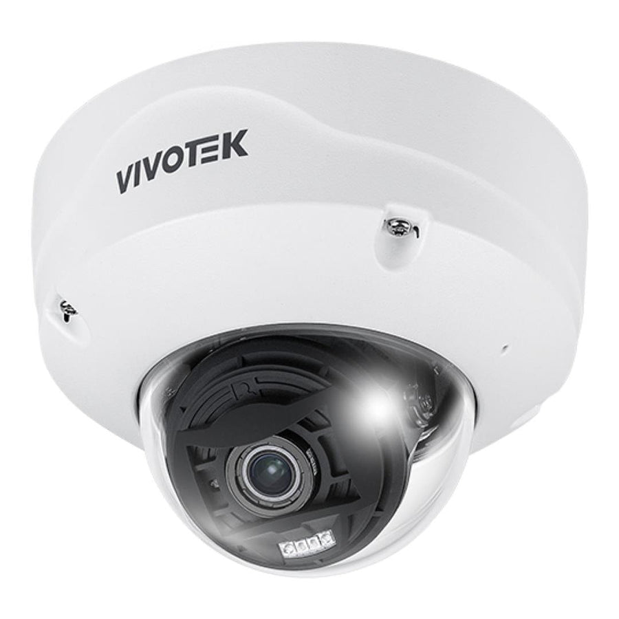 VIVOTEK Outdoor Dome, 5MP@30 fps, 7-22mm, H.265, 50M IR, Smart Motion, Deep Search