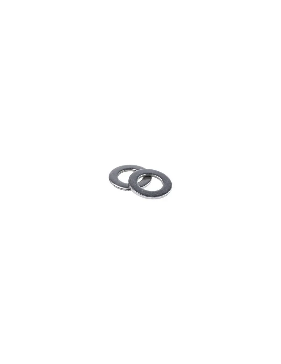 Flat Zinc Plated 8x25x2 Washer | 16 pack