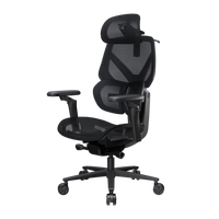 Thunderx3 Flex Pro Ergonomic Gaming Chair Mesh Black SYNC6 19D Adjustable 5D 360 Armrests