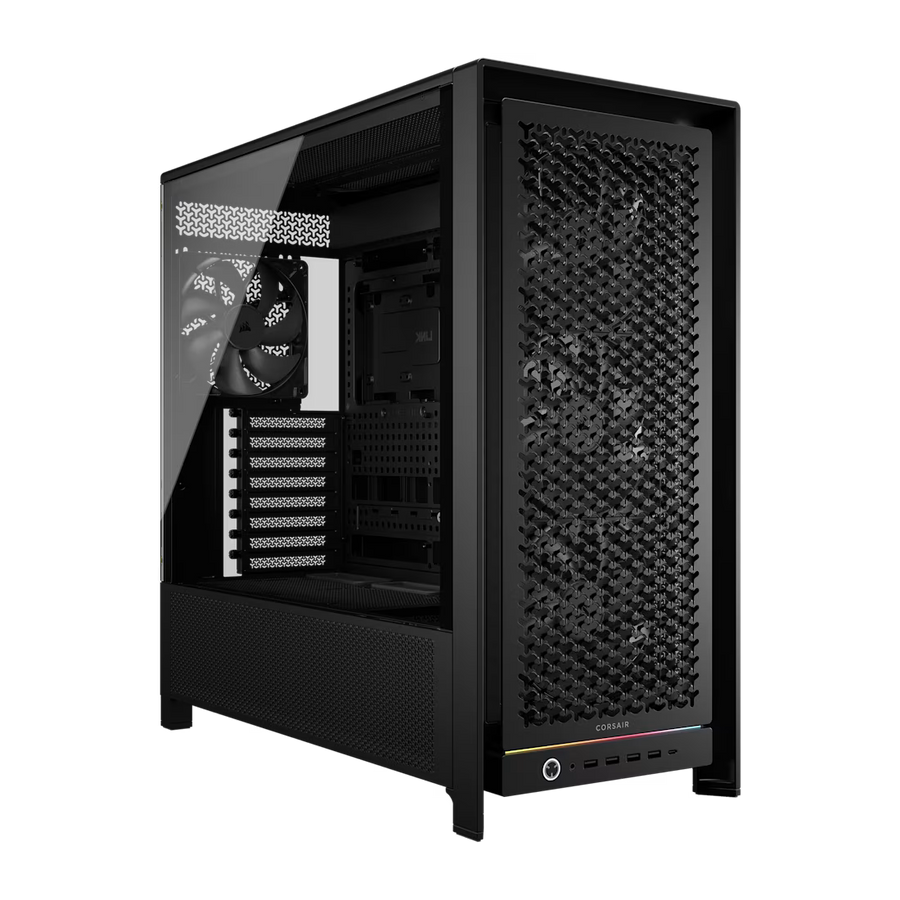 Corsair FRAME 5000D RS High-Airflow Mid-Tower PC Case 4x RS140 Fans ATX RGB USB-C
