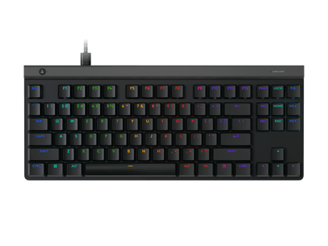 Logitech G515 TKL - Gaming Keyboard - Wired USB - Black- Backlighting RGB