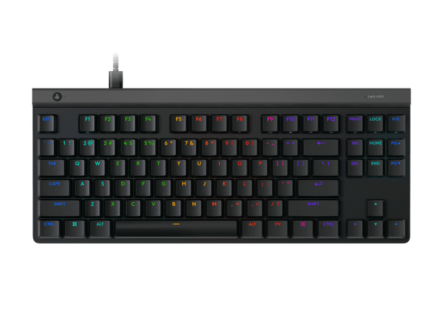 Logitech G515 TKL – Gaming Keyboard – Wired USB – Black- Backlighting RGB