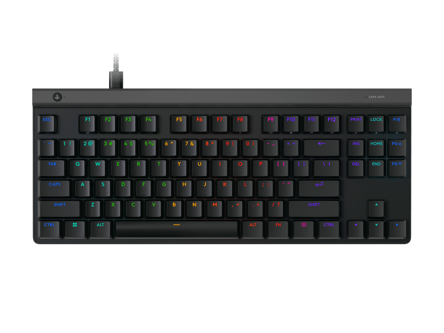 Logitech G515 TKL – Gaming Keyboard – Wired USB – Black- Backlighting RGB