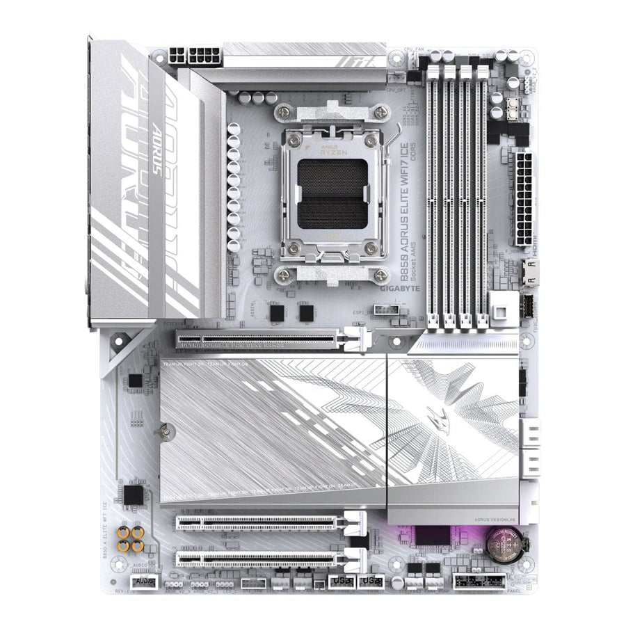 Gigabyte B850 AORUS ELITE Wi-Fi 7 ICE AMD AM5 ATX Motherboard DDR5 3x M.2