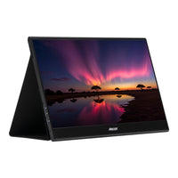 MECER 15.6'' IPS FHD USB Monitor Non-Touch Aluminium, 16:9, 4ms, 250cd, m2, TYPE C x2