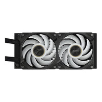 Gigabyte AORUS Waterforce X II 240 AIO Liquid CPU Cooler Black 240mm LCD Display ARGB Fans LGA1851 AM5 6-Year - Image 4