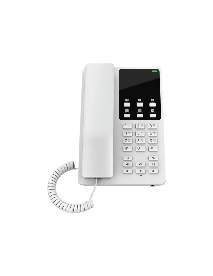 Grandstream 2 Line WiFi 5 Hotel Phone White | GHP620W