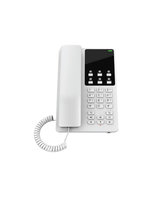 Grandstream 2 Line WiFi 5 Hotel Phone White | GHP620W
