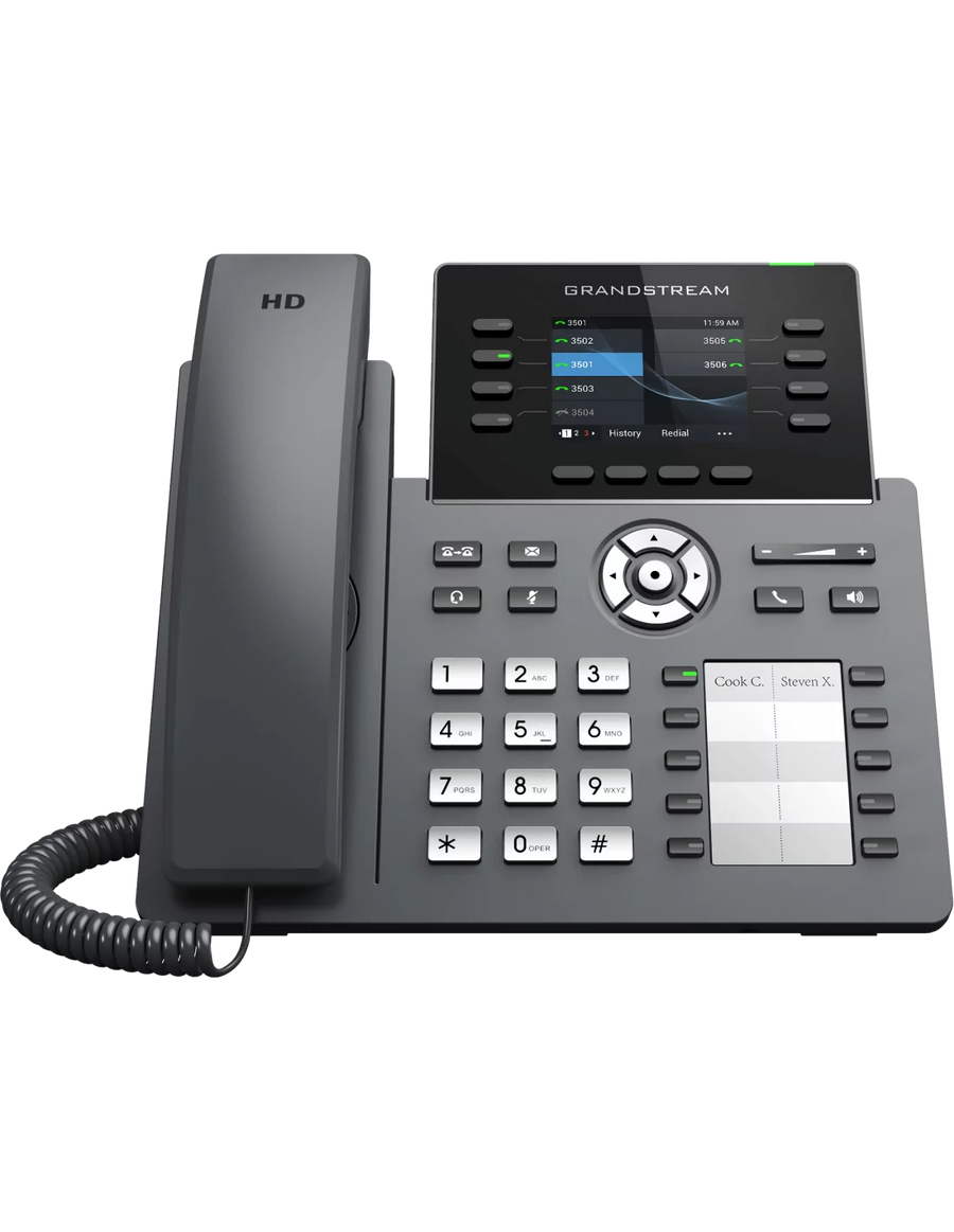 Grandstream 8 Line Carrier WiFi Desk Phone | GRP2634