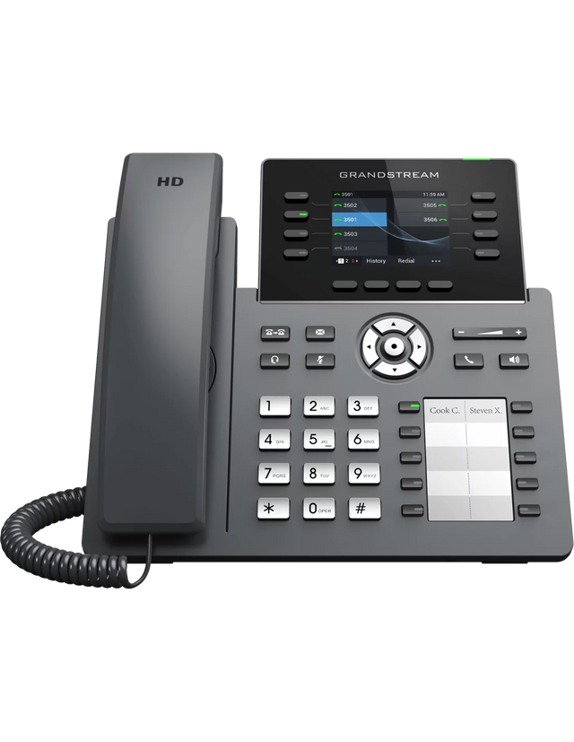 Grandstream 8 Line Carrier WiFi Desk Phone | GRP2634