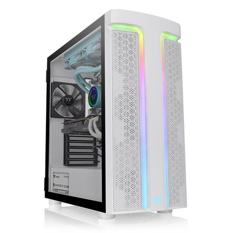 Thermaltake TT CASE, H590 TG Snow ARGB Mid Tower