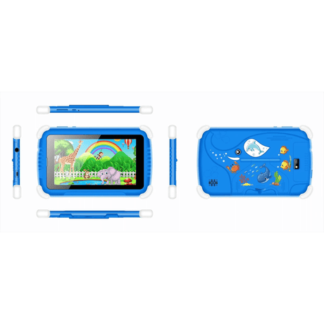 VGKE 7" IPS Kids Tablet - Mediatek MT6735 CPU, 1GB RAM, 16GB Storage, 3G + Wi-Fi, Bluetooth 4.0
