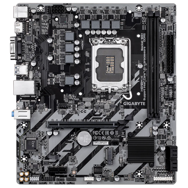 Gigabyte H810M H Micro-ATX Motherboard Intel LGA1851 H810 DDR5 1x M.2 HDMI VGA