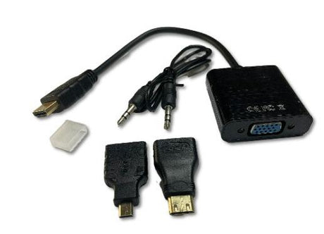 3 in 1 HDMI to VGA with Audio Converter