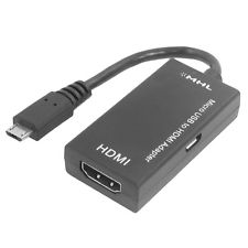 Micro USB Male to HDMI Female 10cm Cabl