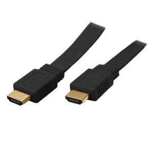 HDMI M-M 25M (VER 1.4) Black Flat