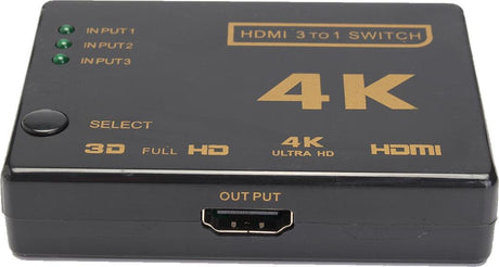 3PORT HDMI Switch 4K