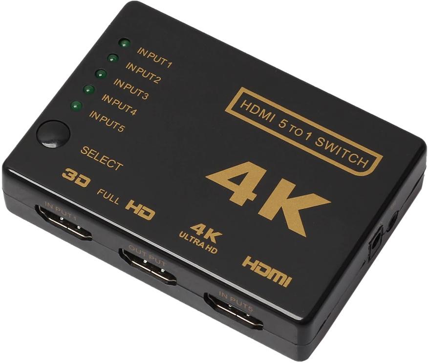 5 Port HDMI Switch 4K
