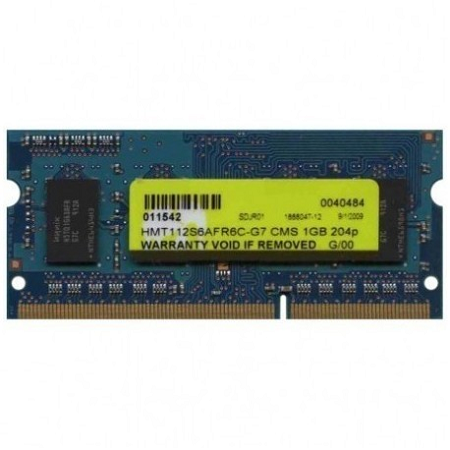 Notebook 1GB DDR3 Mem Hynix