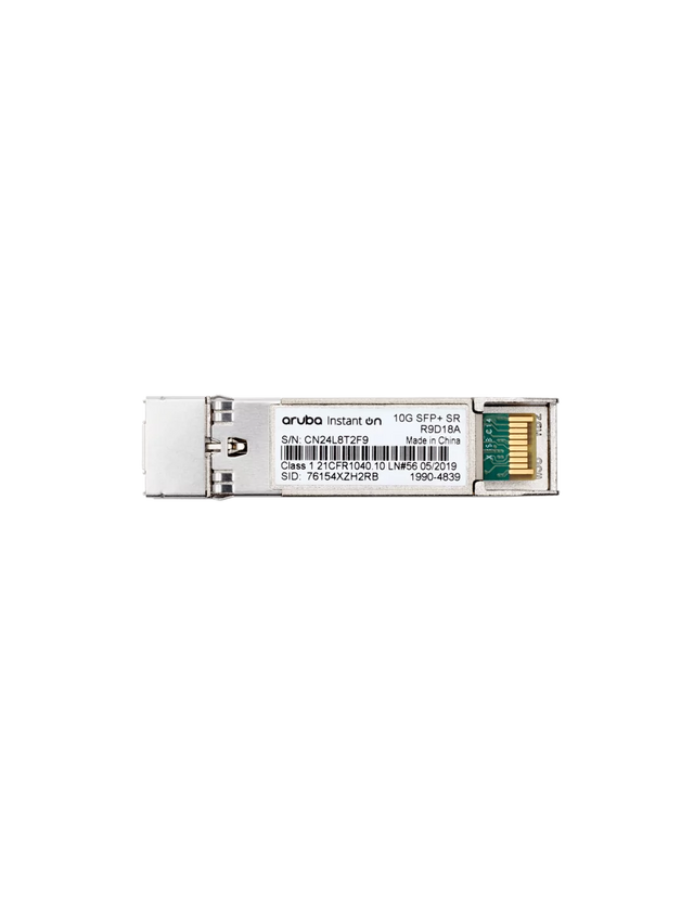 HPE Networking Instant On 10G SFP+ LC SR 300m MMF XCVR SFP Module