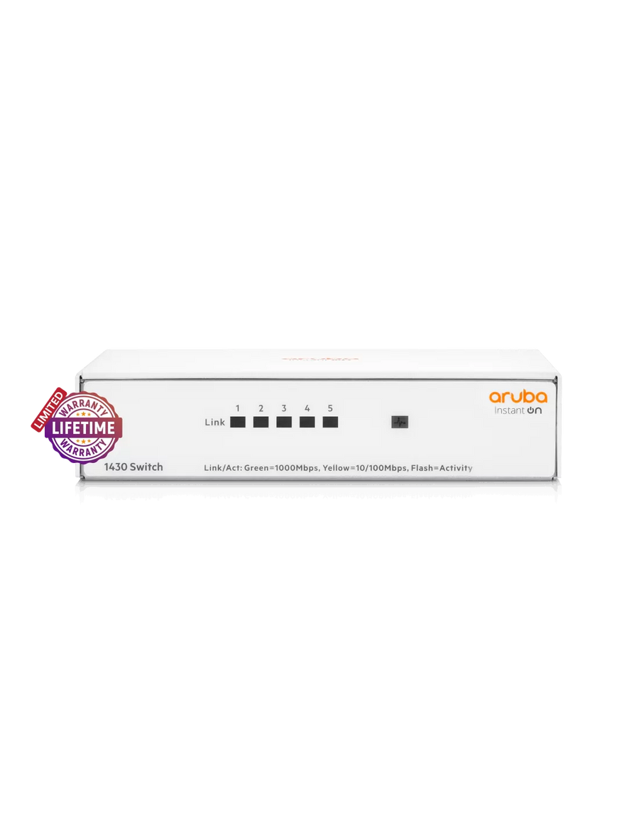 HPE Networking Instant On 1430 5 port GbE Switch | SW14305G
