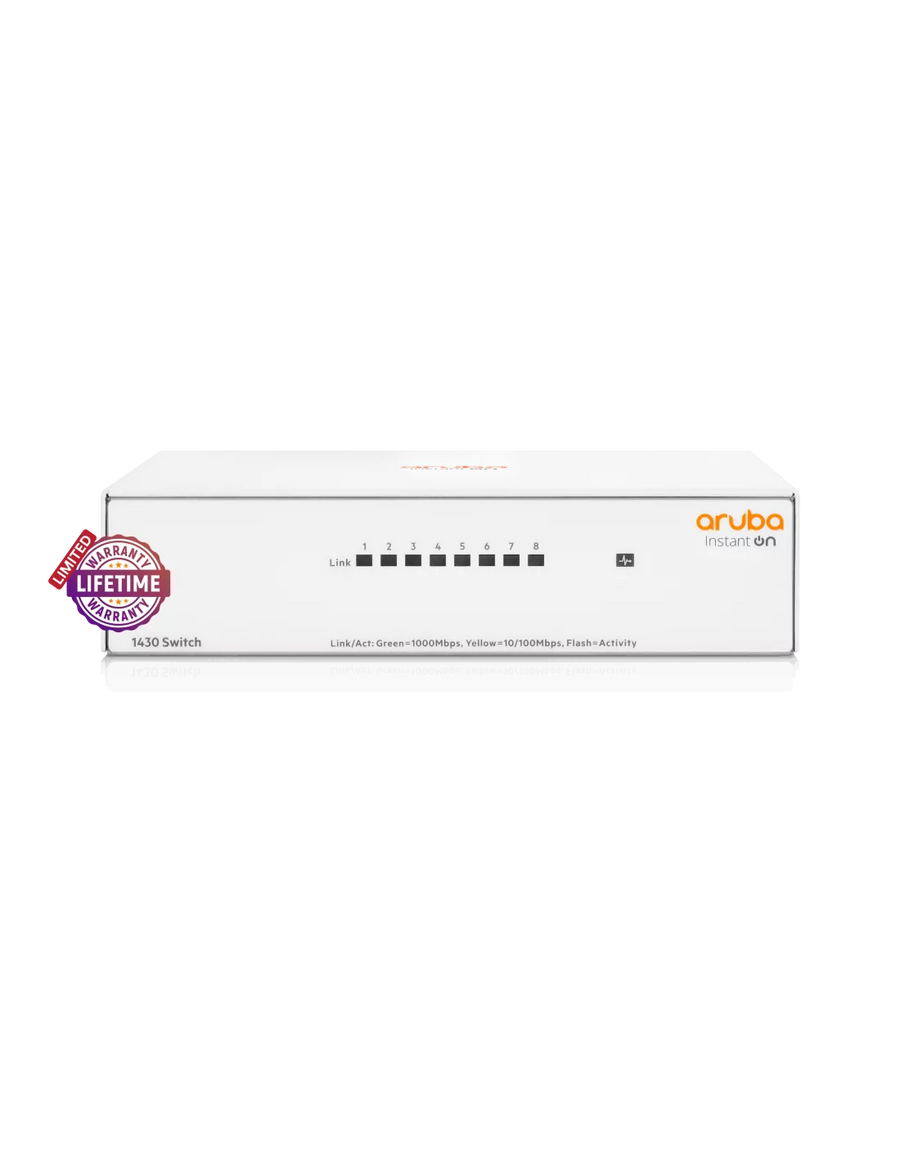 HPE Networking Instant On 1430 8 port GbE Switch | SW14308G