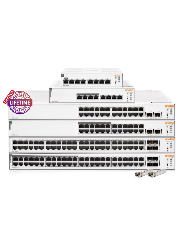 HPE Networking Instant On 1830 8 port Gb Switch | ARU-IO-SW18308G