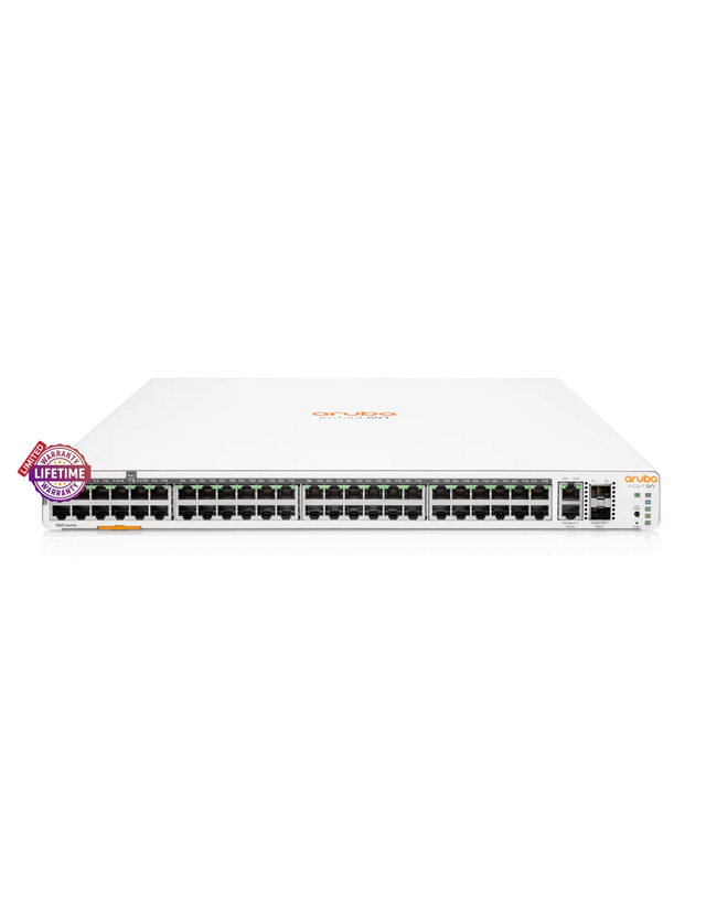 HPE Networking Instant On 1960 2SFP+ 48 Port 600W Switch | ARU-IO-SW196048G-600W