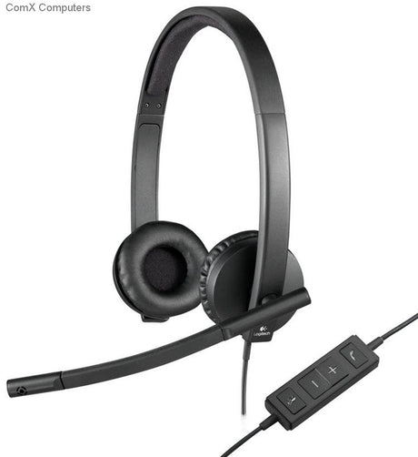 Logitech VC - Headset H570e Stereo (Double Ear) USB