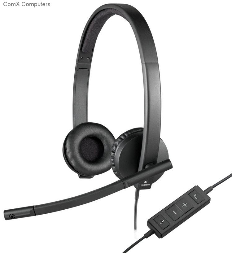 Logitech VC - Headset H570e Stereo (Double Ear) USB