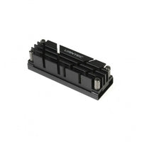 Vantec ICEBERQ M.2 2280 NVMe Heat Sink with Thermal Pad Black