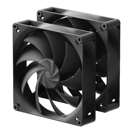 HAVN H18 180mm PWM Black Fan - Dual pack