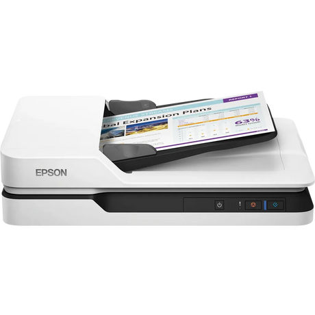Epson WorkForce DS-1630-Flatbed with ADF, A4, Passport scan, Duplex, 1200x1200DPI, 25ppm